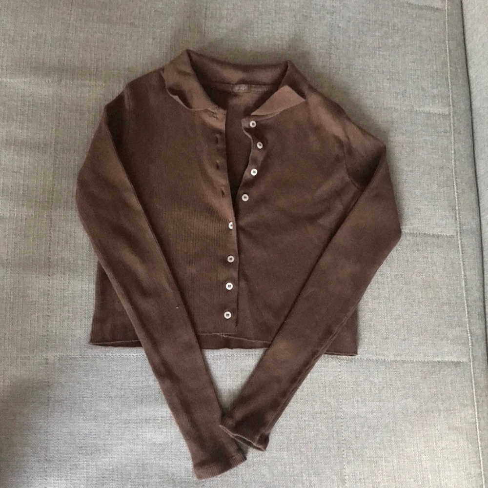 Brown sweater
